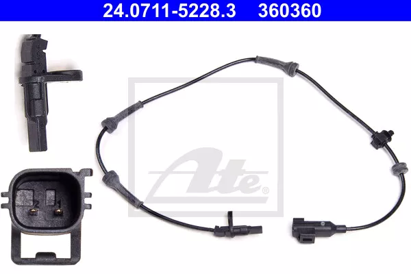 Sensor, wheel speed for LAND ROVER:LR2,LR2 SUV,FREELANDER 2,FREELANDER 2 VAN,