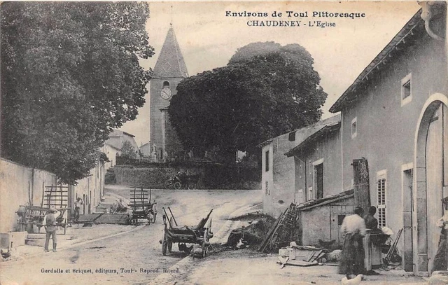 Cpa 54 Chaudeney L'eglise
