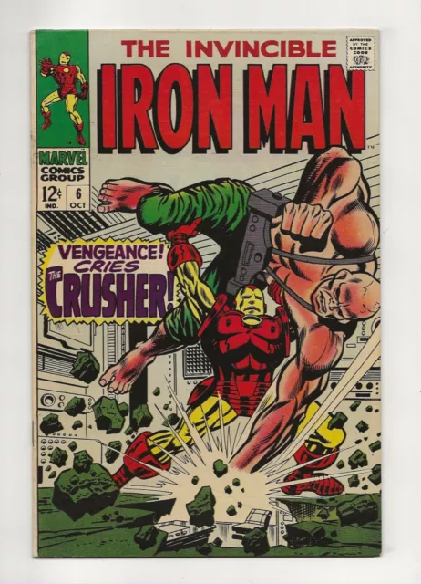 The Invincible Iron Man #6 (1968) High Grade VF/NM 9.0