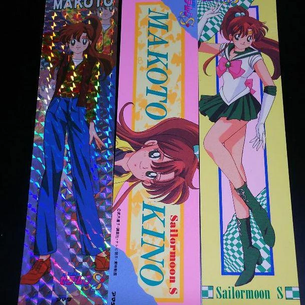Amada beautiful girl warrior Sailor Moon Makoto Makoto Seal 3 sheets set