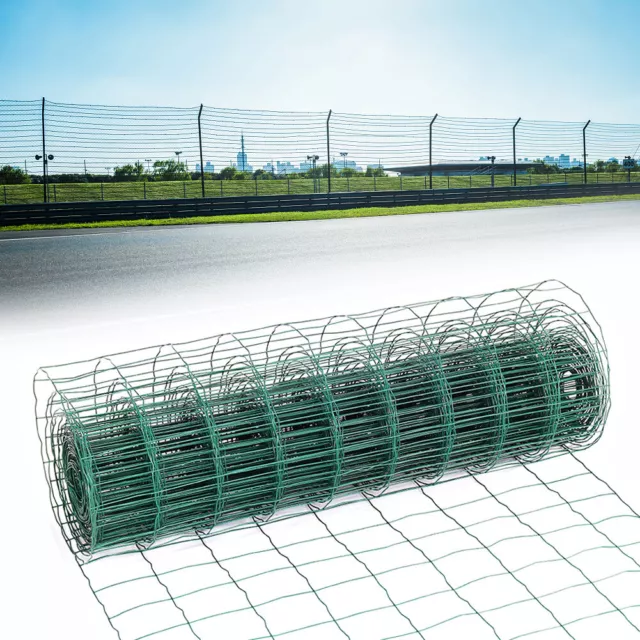 PVC Coated Welded Galvanised Fencing Chicken Wire Mesh Pet Neting Garden Fence 3