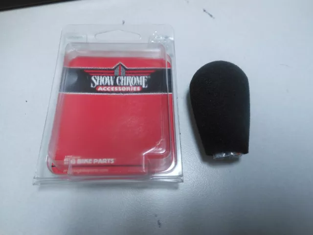 NOS Show Chrome Small Microphone Windsock 13-103