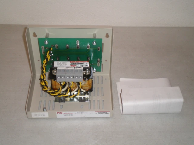 New Trans-Coil KLC2B dV/dTGuard KLC Output Filter KLR2BTB Sine Guard 600V Max 2A