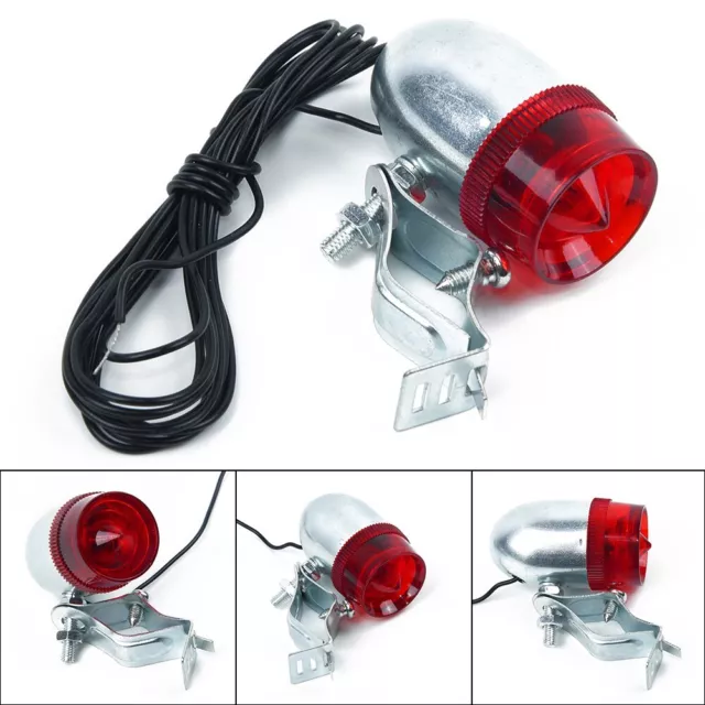 12V 6W Classic Retro Bicycle Bike Rear Indicator Taillight Lamp Dynamo Bulb