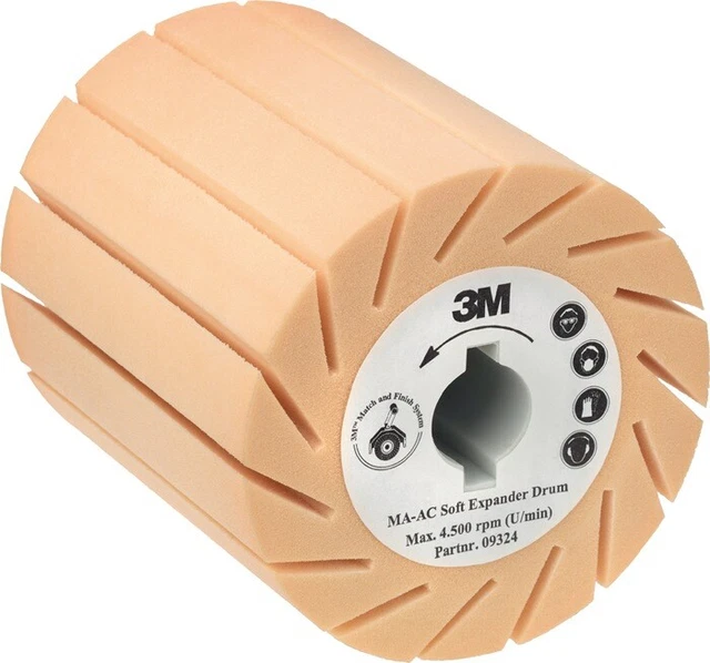 Aufnahmewalze MA-AC weich Ø90xB100mm 19mm 3M