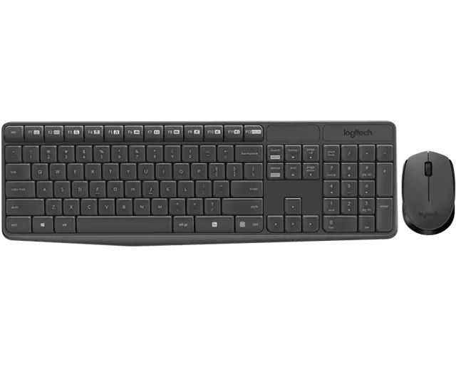 Logitech Wireless Combo MK235 Teclado+Ratón Usado *PORTUGUES. No incluye pilas*