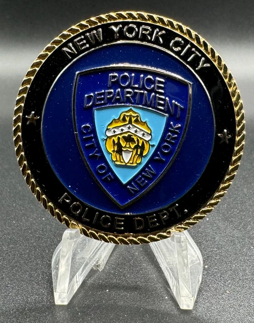 HT24workshop - Decal Nước Police NYPD - New York Police Department Cho Xe M&ocirc; H&igrave;nh 1:64 (DARK