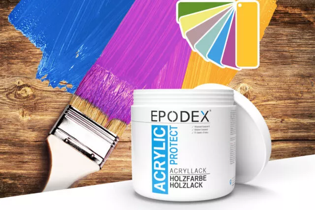 FR EPODEX® Acryl Protect peinture bois, peinture plastique