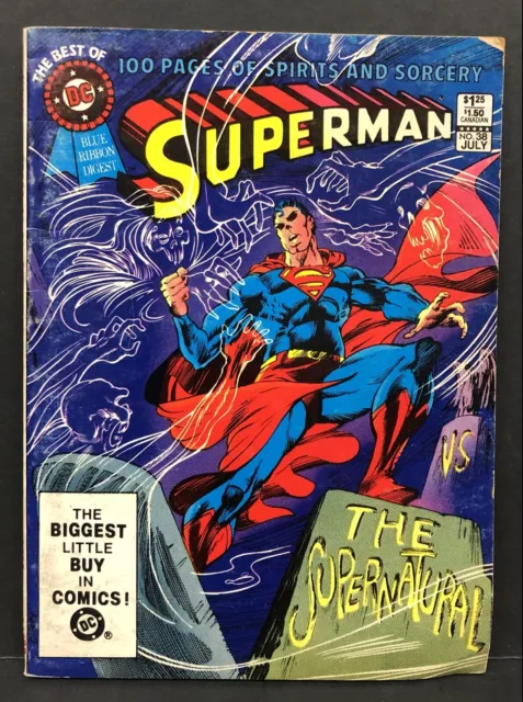 Best of DC Blue Ribbon Digest - #38 - Superman - DC Comics - Direct - 1983- G/VG