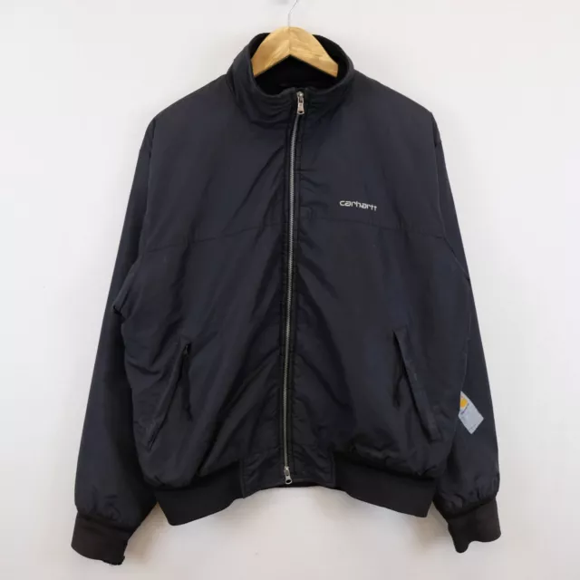 Bomber Carhartt Uomo Taglia M Logo Comodo Poliestere Maniche Lunghe Tinta Unita