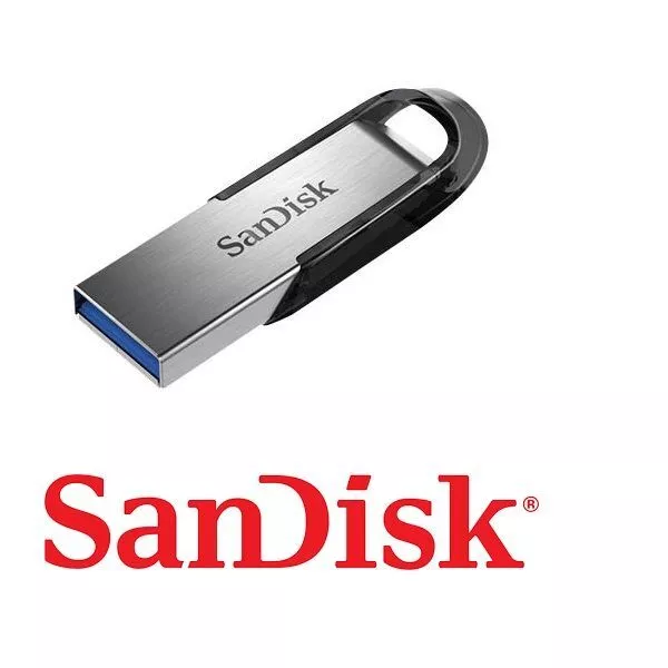 SanDisk Ultra Flair 64 GB USB 3.0 Flash Drive 150MB/s read - Black