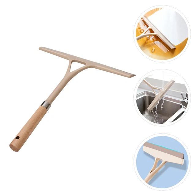 Limpiador de ventanas con mango de acero inoxidable Wiper Pp caqui magnético