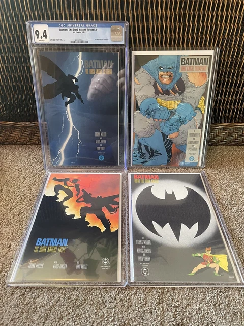 BATMAN THE DARK Knight Returns 1-4 (1 CGC 9,4, 2-4 quasi nuovo - o ...