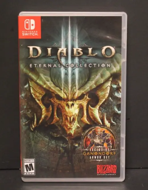 NINTENDO SWITCH - Boîte + Jeu Diablo 3 III Eternal Collection EUR 27,50 -  PicClick FR