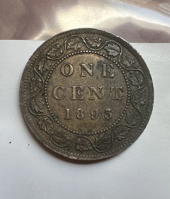 Canada Cent 1893