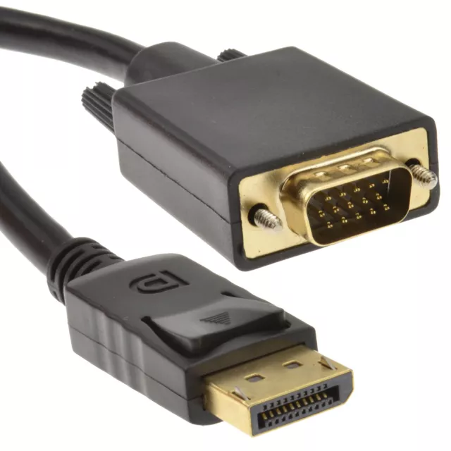 2m Displayport Conector A Svga VGA HD Macho Vídeo Digital Cable [006163]