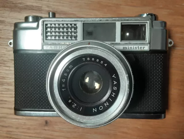 Rare Yashica Minister II Rangefinder Camera, 35mm, Vintage 1960's 2