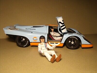 1/18 Personaggio Steve Mc Queen Vroom smontati per NOREV SPARK Minichamps CMR 