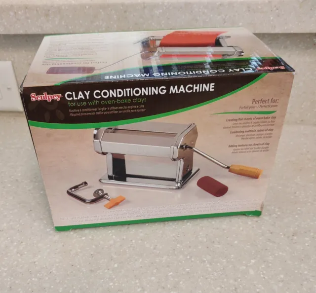 Sculpey Clay Conditioning Machine for Use With Oven-Bake Clays Jewelry Design
