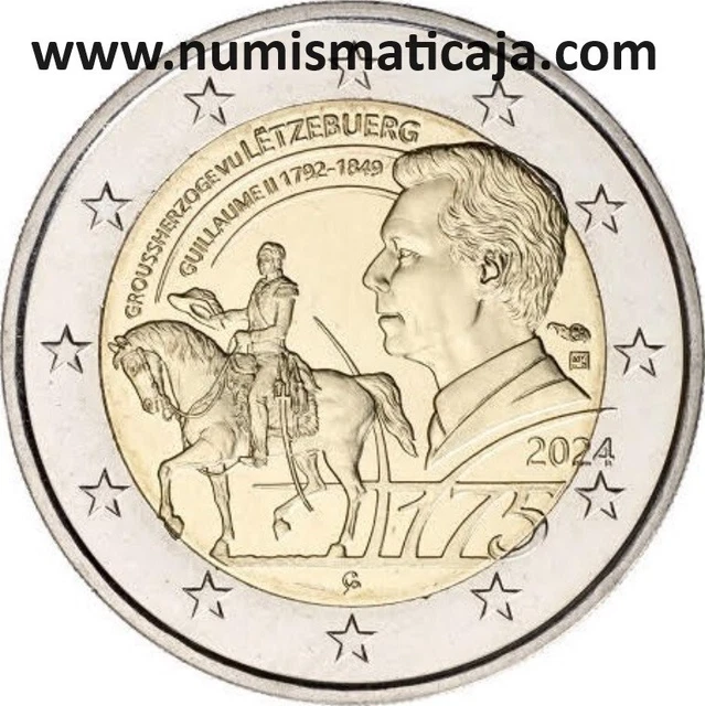 LUXEMBOURG 2024 SÉRIE ANNUELLE COURANTE 1 CENT à 2 EUROS DISPONIBLE EUR