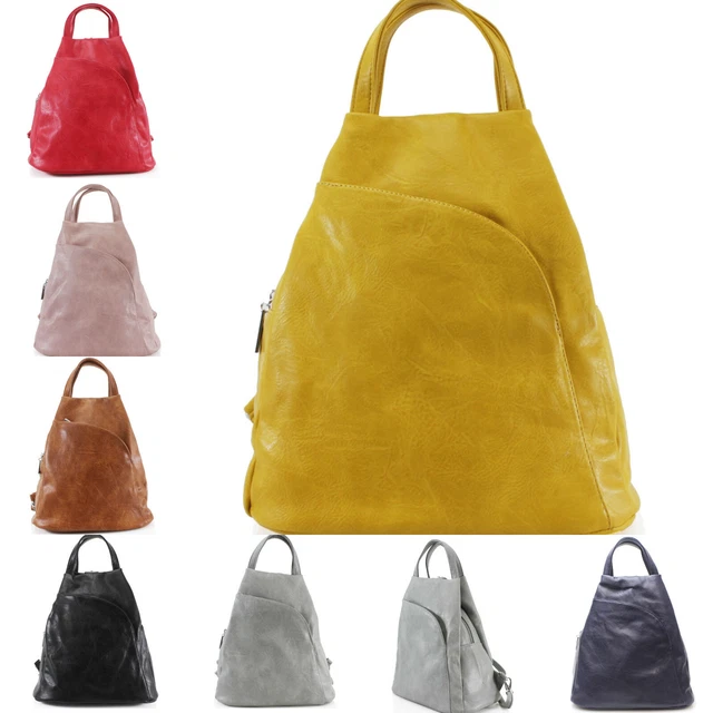 Unisex School Travel Gym Backpack Bag Women Zipped Shoulder Straps Handbag 811