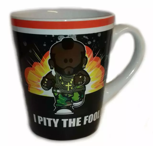 Weenicons I Pity The Fool Mr T A Team Retro Coffee Mug Cup New In Gift Box