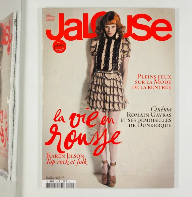 KAREN ELSON ROMAIN GAVRAS Marni DUNKIRK rock FOLK Jalouse magazine July ...