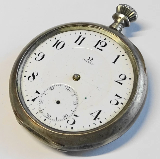 Montre De Gousset Ancienne Grand Prix 1900 Paris - Argent Massif, Spirale Breguet