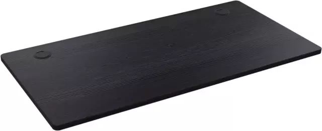 Black 3D Rectangular Electric Height Adjustable Sit Standing Desk Top Only 120 6