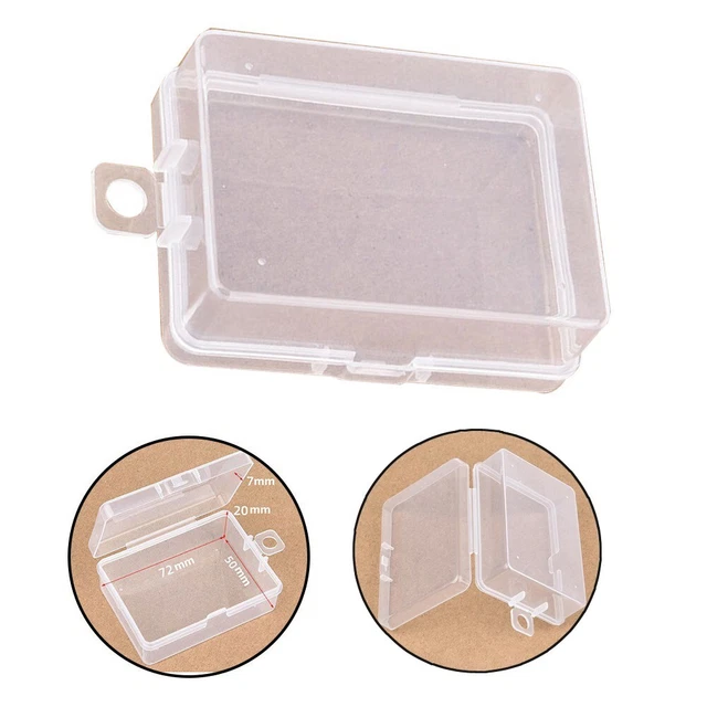 Scatola Portaoggetti Trasparente Contenitori 1pc Pp IN Plastica Vite Custodia