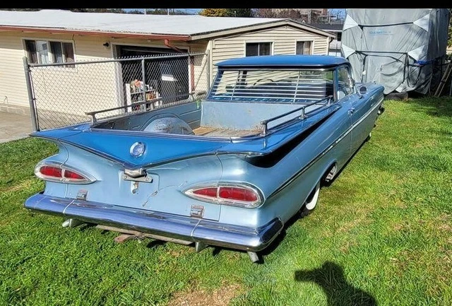 1959-1960 El Camino Venetian Blinds