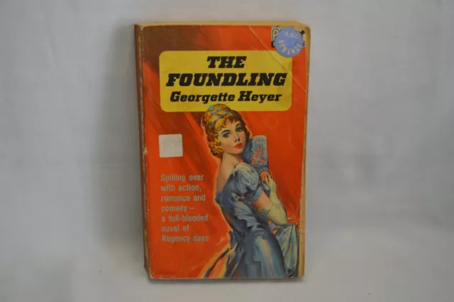 The Foundling by Georgette Heyer (Paperback, 1963) Rough Condition Romance AUS