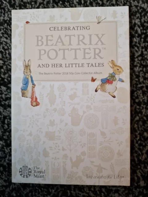 BEATRIX POTTER And Her Litte Tales - 2018  50p  Coin Collector  ROYAL MINT BUNC