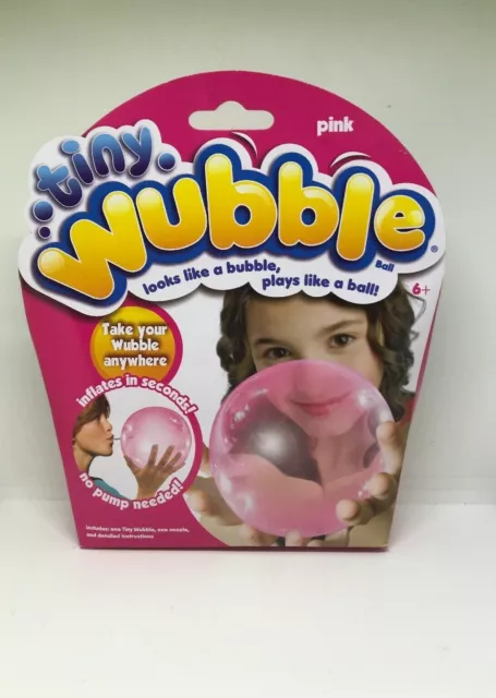 Tiny Wubble Pink Ball Toy