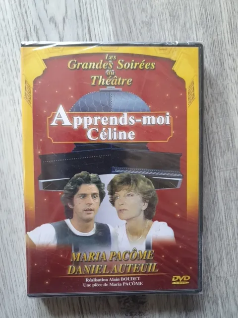 Dvd APPRENDS MOI CÉLINE - Pièce de théâtre avec Daniel Auteuil NEUF SOUS BLISTER