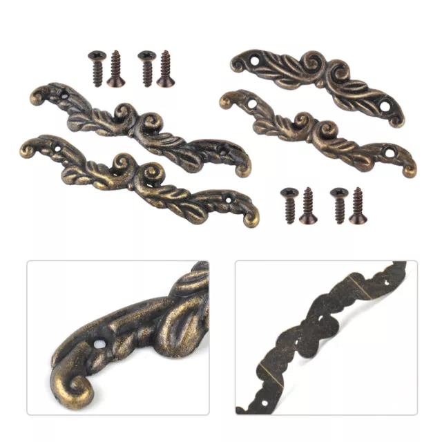 10x Antique Bronze Jewelry Box Drawer Handle Cabinet Wardrobe Pull Knob rt