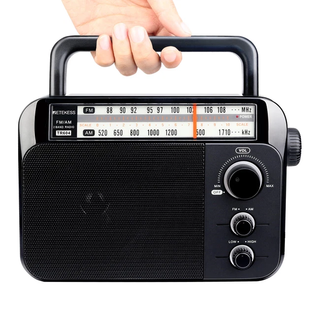 RETEKESS TR604 AM FM Radio Portable with good reception Transistor