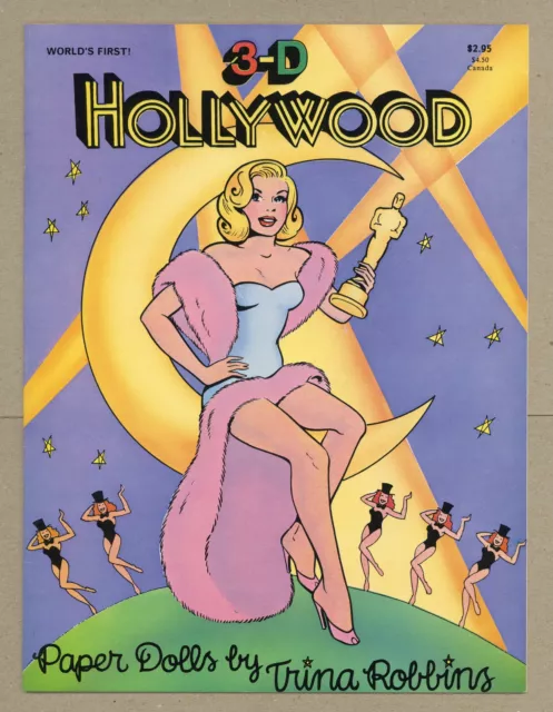 3-D Hollywood Paper Dolls by Trina Robbins #1 VF 8.0 1988