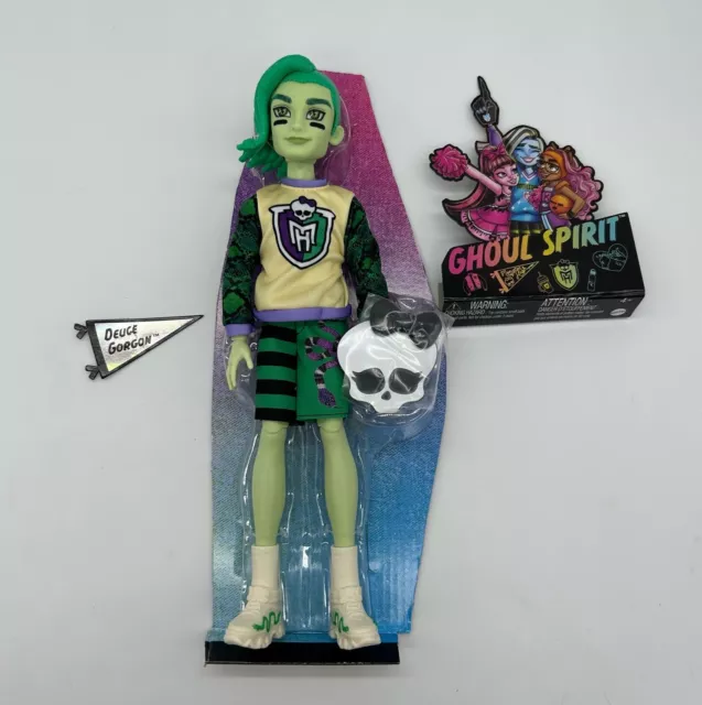 BRAND NEW MONSTER HIGH 2022 RELEASE DEUCE GORGON GENERATION 3 G3 FREE  SHIPPING