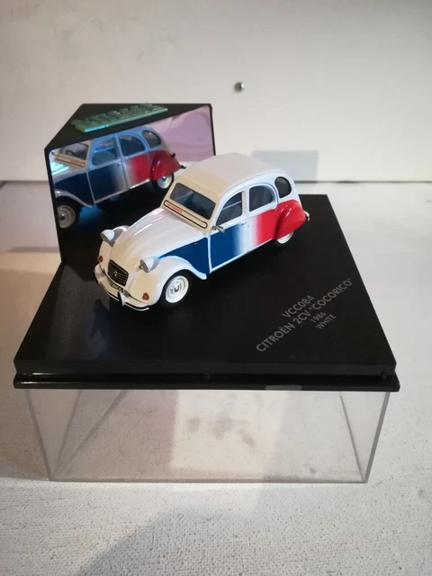 Modèle Réduit Citroën 2CV Vitesse à L'échelle 1/43 - Occasion, état Excellent (boîte Non Incluse)