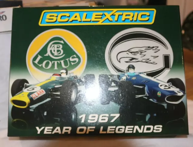 Scalextric C2923a 1967 Year of Legends Limited Edition Set RARE! L@@K!