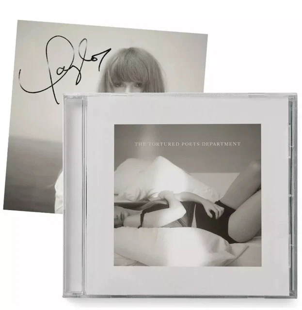 TAYLOR SWIFT Signed Autographed Album The Tortured Poets Department main image 0