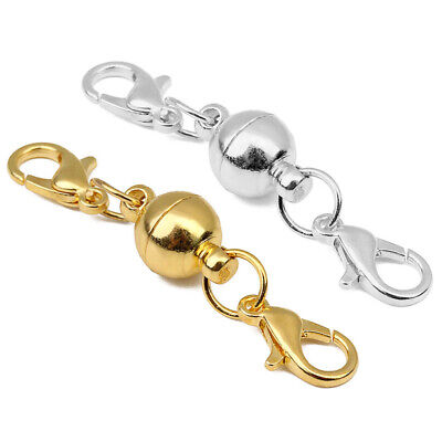 Necklace  Connectors  Jewelry Hooks 10pcs Bracelet Making Magnetic Clasps DIY