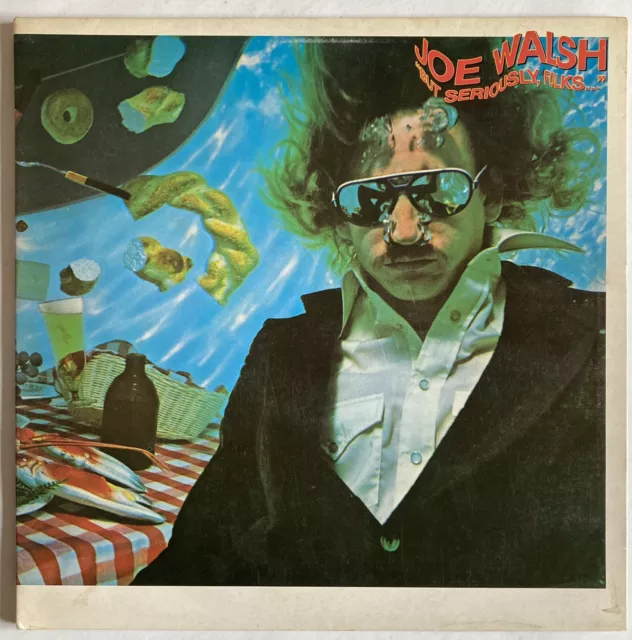 Joe Walsh – "But Seriously, Folks..." Vinyl LP Asylum Records UK 1978 Gatefold