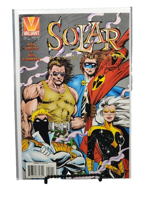 Solar Man Of The Atom #50 Valiant ComicDan Jurgens Dick Giordano VF/NM 9.0