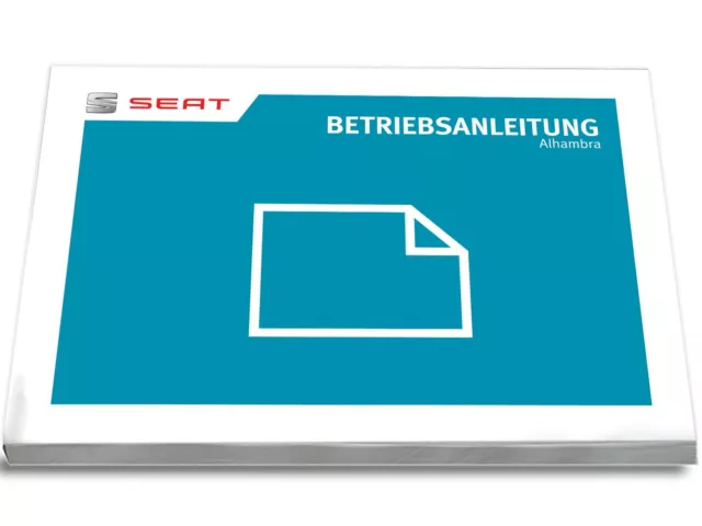 Seat Alhambra ab 2015 Lifting Betriebsanleitung Deutsch