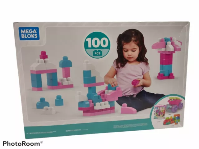 Fisher Price Mega Bloks First Builders Blocks 100 Pieces Kids Toys Set Starter