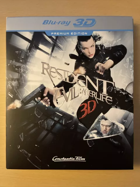 3D Blu Ray Film: Resident Evil Afterlife - Premium Edition (+2D Version) wie neu