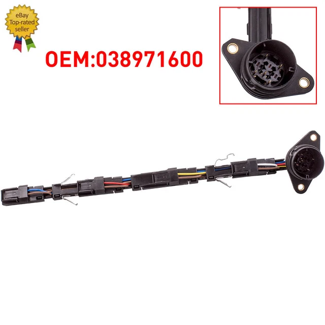 Faisceau câble adaptateur pour système injection / injecteur pompe 1.9 2.0 TDI 2.0 SDI ref 038971803. 038971600