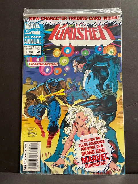 Punisher Annual #6  NM- 1993  High Grade Marvel Sealed Poly-Bag with Card